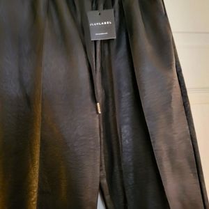 Amazing JLUXLABEL Faux Leather Joggers in MEDIUM.  Black, new, never worn!